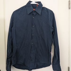 Hugo Boss Men's Button Dress Shirt, Medium